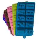 1 STÜCK Silikon Zahlen Schokoladenform Kekse Kalte 3D Digitale Form Fondant Kuchen Backen Gelee Süßigkeiten Gebäck DIY Dekorationswerkzeuge