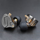 KZ ZSN Pro In-Ear-Kopfhörer Hybrid-Technologie 1BA + 1DD HIFI-Bass-Metall-Ohrhörer Sport-Headset-Monitor mit Geräuschunterdrückung