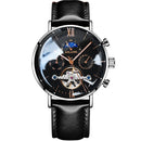 Reloj de calidad SSS AILANGmen tourbillon, reloj automático minimalista, reloj de pulsera de engranaje de último diseño, reloj mecánico diésel para hombres