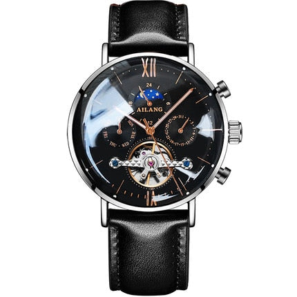 SSS Qualität AILANGHerrenuhr Tourbillon Minimalistische Automatikuhr neuestes Design Getriebe Armbanduhren Diesel mechanische Uhr Herren