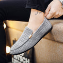 ZYYZYM Männer Freizeitschuhe 2021 Frühling Sommer Männer Müßiggänger Neue Slip On Leichte Leinwand Jugend Männer Schuhe Atmungsaktive Mode Flache Schuhe