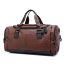 Bolso de lona de viaje informal de alta calidad, bolsos de cuero PU para hombre, bolsos de viaje de gran capacidad, bolso de mensajero negro para hombre, bolso de mano JXY815