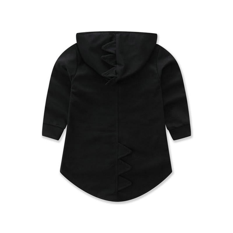 Hooded Baby Boys Girls Coat 2-7 Years Cotton 3D Dinosaur Sweatshirt Kids Children Outwear In Spring Autumn KF709