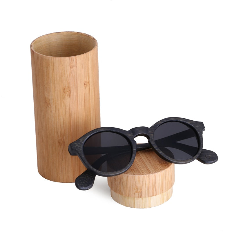 BerWer 2022 Fashion Polarized Sunglasses Women Bamboo Wooden Sun Glasses Man Oculos De Sol Feminino