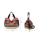 Canvas Tasche Marke Frauen Handtasche Mode Patchwork Casual Weibliche Umhängetasche Große Kapazität Tasche Damen Handtaschen bolso mujer sac