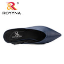 ROYYNA New Elegant Style Damen Pumps Spitzschuh Damen Schuhe Quadratische Absätze Damen Kleid Schuhe Bequem Leicht Schnell Kostenloser Versand
