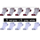 10 Pairs New Spring Summer Cotton Socks Boat Mesh Breathable Men&