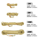 Nylon-Hundeleine zum Laufen, Tracking, rutschfest, lange Leinen, Nylon-Trainings-Laufleine, 3 m, 5 m, 10 m, 15 m, für mittelgroße Hunde, strapazierfähig