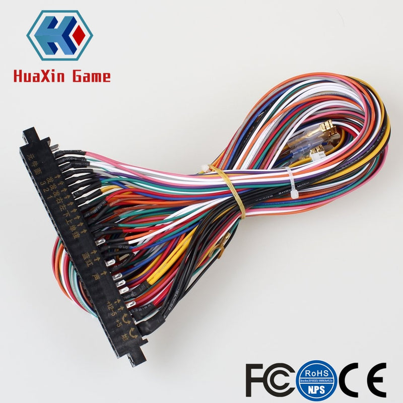 Arcade JAMMA 56 Pin Interface Cabinet Wire Wiring Harness PCB Cable For Arcade Game Consoles Jamma 60-in-1 board &amp; Pandora box