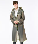 Erwachsene Männer Frauen Lange Dicke Regenbekleidung Universal Regenmantel Wasserdichter Poncho Wandertour Regenmantel Mit Kapuze Kostenloser Versand