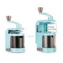 LMETJMA Spiralizer Gemüseschneider mit 4 rotierenden Klingen Mandolinenschneider Cutter Pasta Spaghetti Zucchini Nudeln Maker KC0214