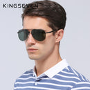KINGSEVEN Aluminium Magnesium Polarisierte Sonnenbrille Männer Fahrer Spiegel Sonnenbrille Männlich Angeln Weiblich Brillen Für Männer