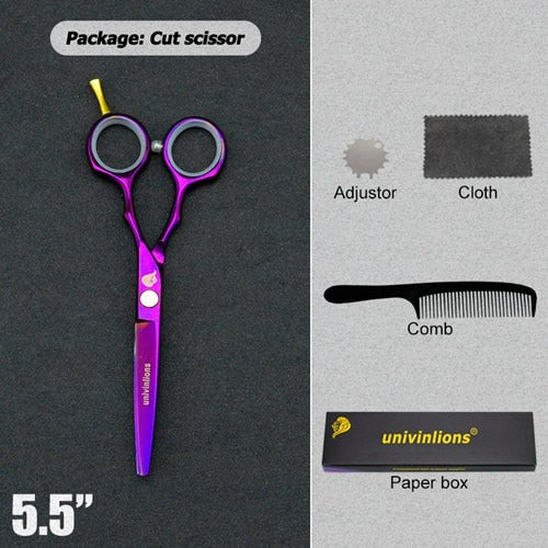 5.5" black hair scissors barber razor scissors hot scissors hair cut designs cheap hairdressing tools hair clipper kids scisors