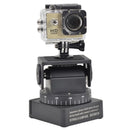 ZIFON YT-260 RF-Fernbedienung RC motorisierte Schwenk-Neige-Funktion für Fotokameras, Mobiltelefone, Go Pro Sportkamera, Sony mit 1/4-Zoll-Platte