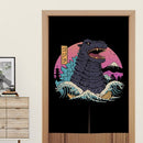 Küchentürvorhang im japanischen Stil, Stoff, Schlafzimmer, Restaurant, Toilette, dekorativer hängender Vorhang