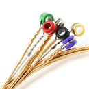 Orphee 6-teilige Akustikgitarrensaiten QA-Serie Folk Hexagonal Stahlkern 80/20 Bronzedraht Super Light Tension Gitarrenzubehör