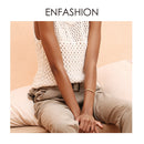 ENFASHION Pyramid Manschette Armband Gold Farbe Edelstahl Punk Spike Armbänder Armreifen Für Frauen Schmuck Pulseira BF192008