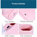 USB wiederaufladbare LED Schreibtischlampe Touch Dimming Anpassung Tischlampe für Kinder Kinder lesen Studie Nacht Schlafzimmer Wohnzimmer