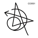 Rocooart New Arrival Tattoo Woman Taty Old School Fake Tattoo Body Art Temporary Tattoo Sticker For Female Couple Taty Sticker