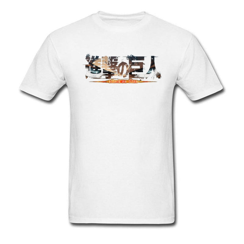 Captain T-Shirt Männer Survey Corps T-Shirt Angriff auf Titan T-Shirt Nagelneu Japan Anime Print Tops Baumwolle Großhandel T-Shirts XXXL