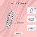 Anillo de dedo Starshine de plata de ley 925 sólida Original de lujo de alta calidad, joyería auténtica para mujer, regalo de boda