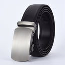 WOWTIGER Modedesigner Herren Automatische Schnalle Leder Luxus Gürtel Business Männlich Legierung Schnalle Gürtel für Herren Ceinture Homme