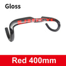 Manillar de bicicleta de carretera ULLICYC mate/brillante manillar de carbono completo cable interno manillar de bicicleta de carbono 31,8*400/420/440mm WB240
