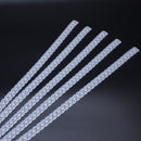 100 STÜCKE Kunststoff Leerkettenband Schraubenband Leerschraubenband für Auto Feed Schraubendreherband Leerstreifen 50 Löcher