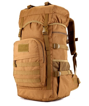 Mochila táctica del ejército para hombre de gran capacidad de 50L, bolsas militares impermeables, mochila para escalar, senderismo, mochilas de viaje, mochila militar