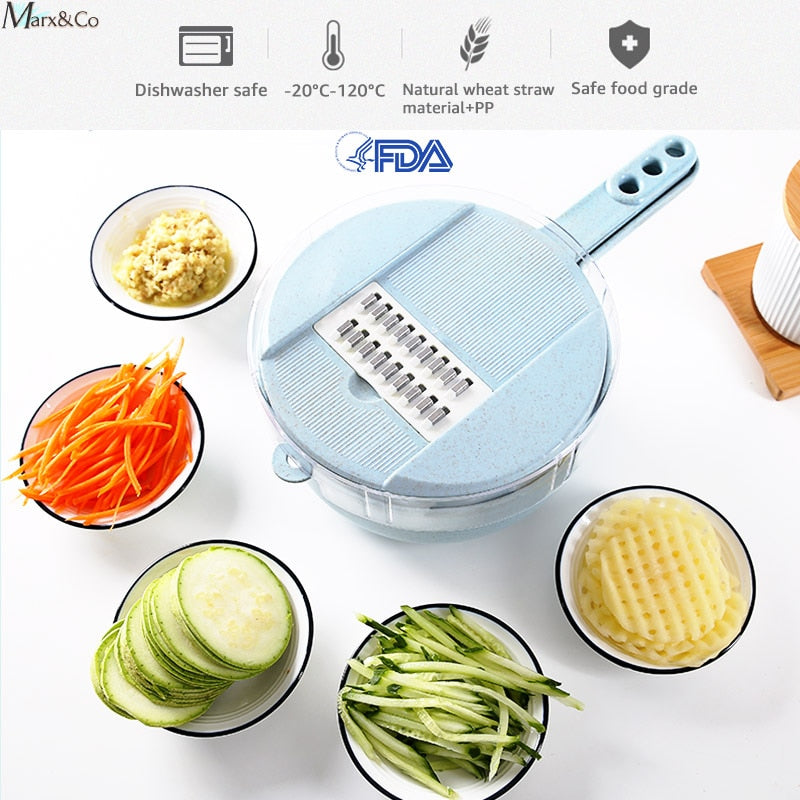 Vegetable Cutter Slicer Grater For Vegetable Fruit Peeler Multi-function Food Tools Kitchen Accessories Cook gadget