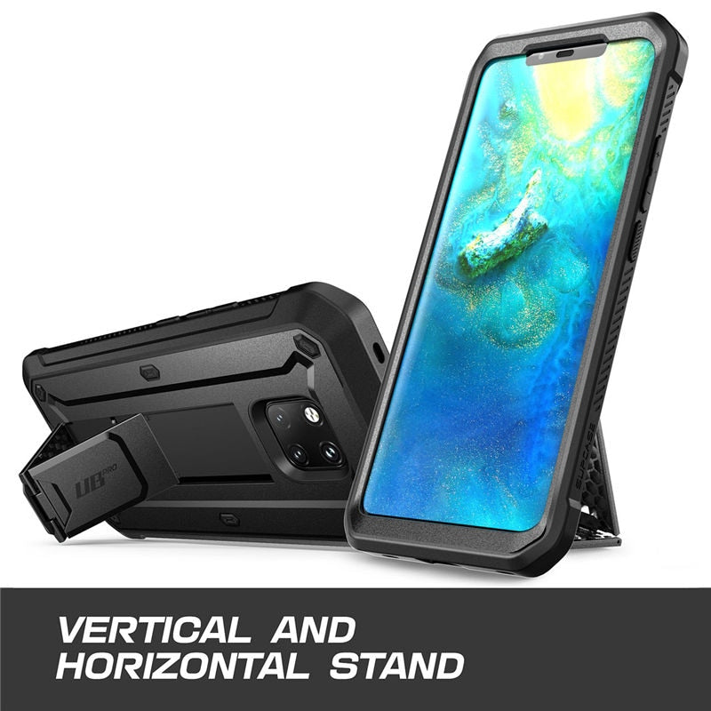 SUPCASE para Huawei Mate 20 Pro Estuche LYA-L29 UB Pro Estuche resistente de cuerpo completo resistente con protector de pantalla incorporado y soporte