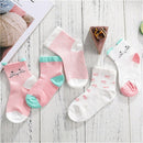 5 Paar/Los Baumwolle Baby Socken Drucken Schnurrbart Mädchen Jungen Kinder Socken Frühling Herbst Säuglingskleinkind Kinder Socken Für 1-3 Jahr