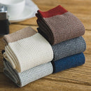 2021 Herbst Winter neue hochwertige Bio-Baumwolle Harajuku glückliche Männer Socken Kompressionssocken Herren Business Kleid lange Socke Geschenk