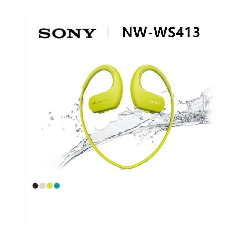 Sony NW-WS413 waterproof swimming running mp3 music player headset integrated accessories waterproof SONY WS413 Walkman