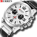 New Men Watch CURREN Top Brand Luxury Mens Quartz Wristwatches Male Leather Military Date Sport Watches Relogio Masculino