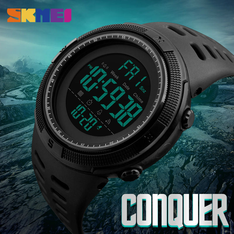 Relojes SKMEI para hombre, reloj deportivo con cuenta atrás, doble hora, alarma, cronógrafo, relojes de pulsera digitales, reloj para hombre, reloj impermeable para hombre