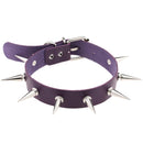 Schwarz Spike Choker Gürtel Kragen Frauen Pu Leder Goth Choker Halskette für Frauen Party Club Chockers Sexy Gothic Schmuck Harajuku