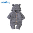 Baby Strampler Gestrickte Neugeborene Jungen Overalls Herbst Langarm Kleinkind Mädchen Pullover Kleidung Kinder Overalls Winter