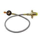 Outdoor-Gasherd Campingkocher Propan-Nachfülladapter Brenner LPG-Flachzylindertank Koppler Behälteradapter Sparen Sie Metallrohr