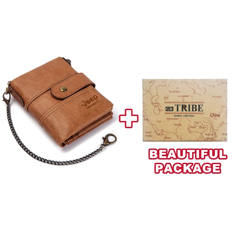 2022 100% Genuine Leather Rfid Wallet Men Crazy Horse Wallets with Coin Purse Short Male Money Bag Mini Walet High Quality Boys