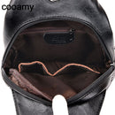 Damen Mode Rucksäcke Schulter Schultaschen für Mädchen im Teenageralter Preppy Style Sackpack PU Leder Rucksack Damen Rucksack