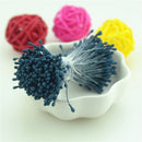 400 Uds 1,5mm cabezas Mini flor estambre pistilo boda decoración Scrapbooking DIY tarjetas artificiales pasteles flores Accesorios