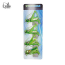 Heuschrecke Köderfliegen Trockenfliegenfischen Fliegen Set Realistisches Fliegenbindeset für Hecht Regenbogenforelle Fliegenfischen