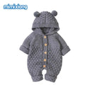 Baby Strampler Gestrickte Neugeborene Jungen Overalls Herbst Langarm Kleinkind Mädchen Pullover Kleidung Kinder Overalls Winter