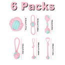 Cotton Rope Dog Interactive Toy  for Large Small Dogs Outdoor Teeth Clean Durable Dog Chew Ball Toys Labrador Juguete para Perro