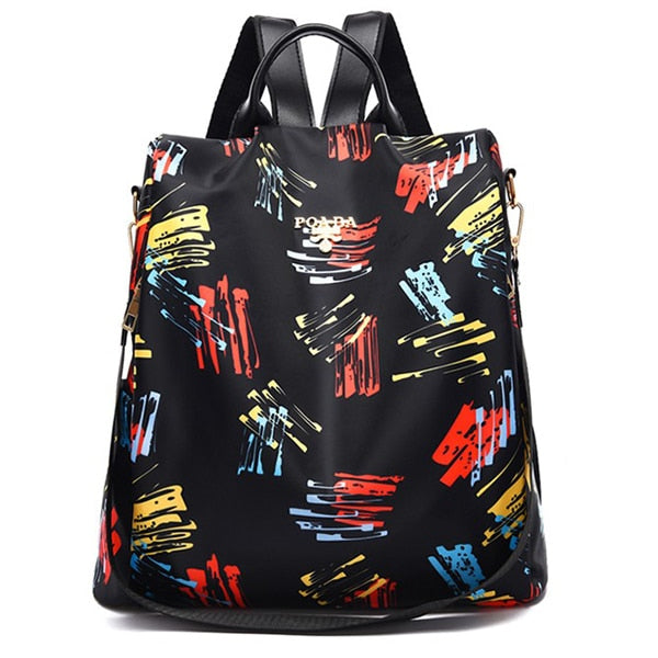 Mochilas antirrobo de moda para mujer, marca famosa, mochila Oxford impermeable de alta calidad para mujer, mochila de gran capacidad para mujer