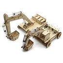 STEM Spielzeug für Kinder Pädagogisches Wissenschaft Experiment Technologie Spielzeug Set DIY Hydraulikbagger Modell Puzzle Gemaltes Kinderspielzeug