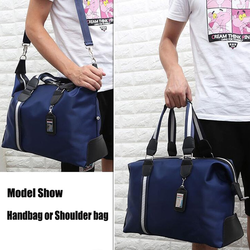 Hot Men Travel Handbag Fashion Business Bag Casual Briefcase Shoulder Bag Package Crossbody Bag For Male Female Laptop Tote