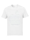 Wordcloud Apple Typography Letter Tshirts Text Crewneck 100% Cotton Man Tops T Shirt Language Quotes Tshirts For Men