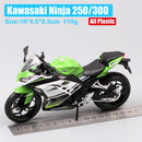 1/12 automaxx 2013 Kawasaki Ninja 250R SE 300 Race Scale Motorrad Spielzeug Sportfahrrad Diecasts &amp; Spielfahrzeuge Modelle Spielzeug Repliken